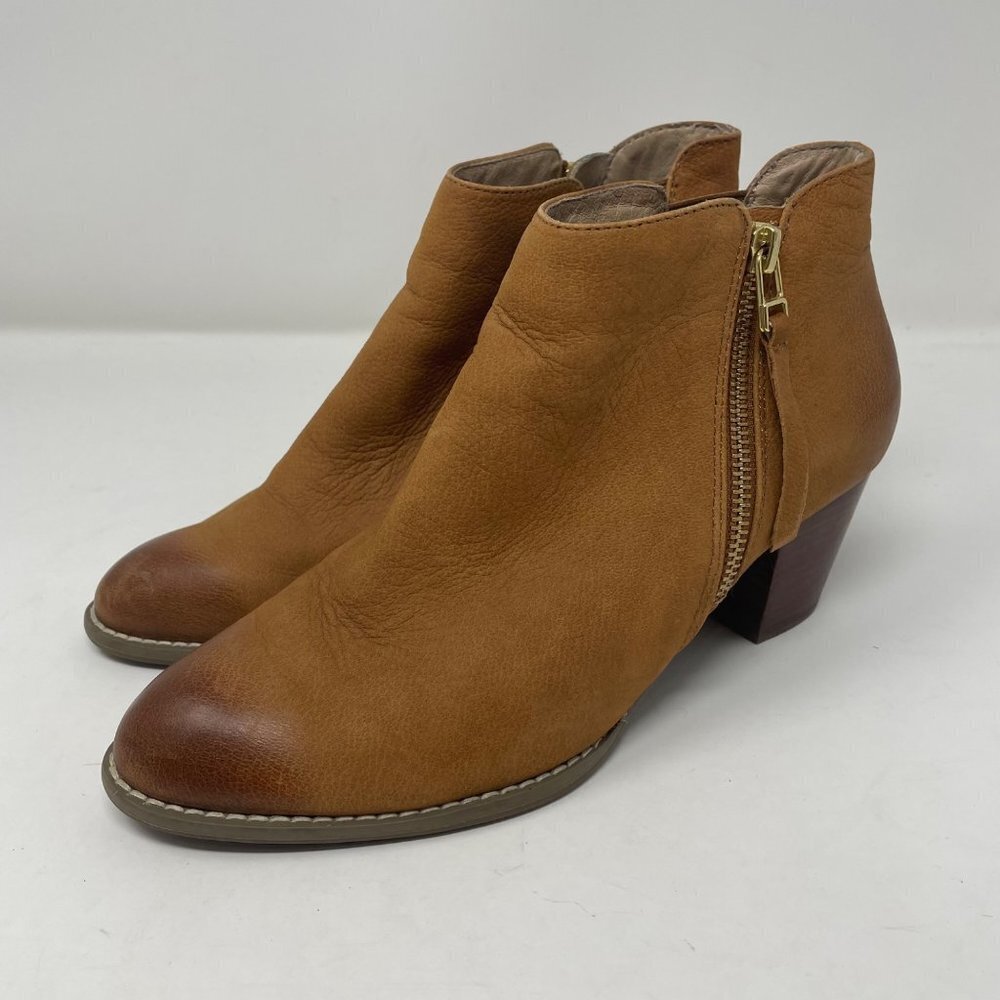 Vionic Sterling Leather Booties Size 7.5